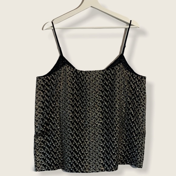 Equipment - Layla Cami - Silk/Lurex - Sz XL - Picture 4 of 10